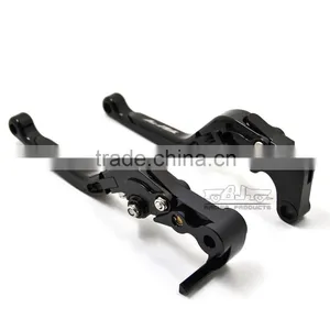 LS-001-R115 Wholesale Foldable Extendable CNC Aluminum Motocross Brakes Clutch Levers For Yamaha R1 thumbnail-6