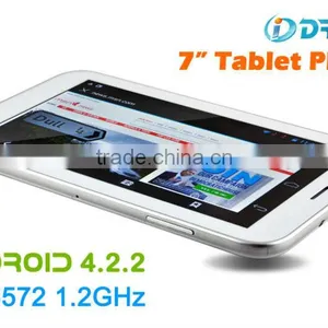 Tablet pc 7inch, MTK6572, Dual Core Cortex-A9,Dual Sim Cars Support GSM/WCDMA Talk, Bluetooth thumbnail-1