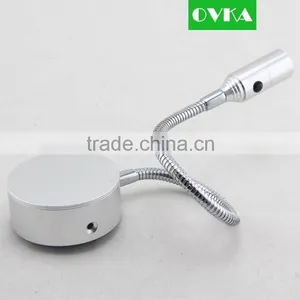 Modern Beside LED Wall Lamp Eye Care Light With On/off Switch Flexible Pipe Energy Saving Bed Reading Lamp Wall 3w Warm White Quality Choice thumbnail-2