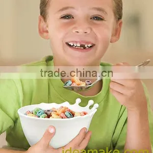 Cereal Bowl Milk in Silicone Smart Gifts For Kids/The Slash Splash Cereal Bowl thumbnail-1
