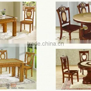 Oval Shape Italian Style Marble Dining Table thumbnail-5