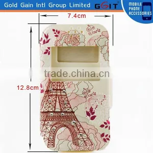 [GGIT] Colorful PU+Silicon Case for Smartphone, Beautiful Cover for Mobilephone in Common Use thumbnail-1