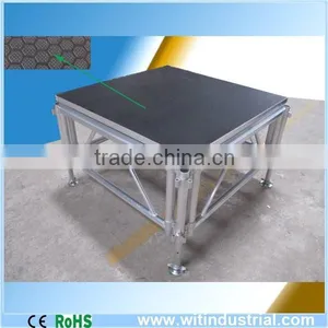 1.22x1.22m Aluminum Frame Adjusted Height Portable Stages thumbnail-1