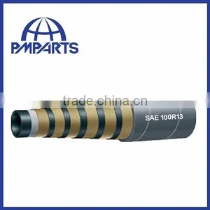 Hydraulic Steel Wire Spiral Reinforced Industrial Rubber Hose From China thumbnail-3