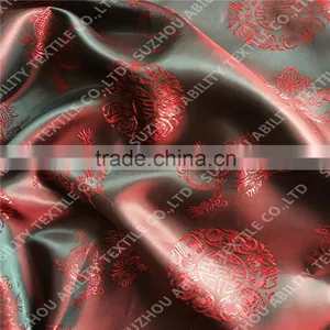 High Quality Polyester Jacquard Lining Fabric for Backpacks Luggage/bags thumbnail-1