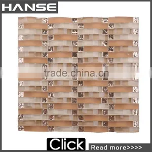 GT008 New Designed Glossy Skyline Glass Mosaic Quality Choice thumbnail-1