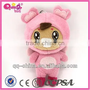 Stuffed Angel Keychain Teddy Bear thumbnail-1