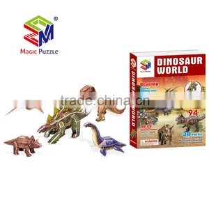 High Quality Eco-friendly Classical Small 3D Animal Paper Puzzle thumbnail-5
