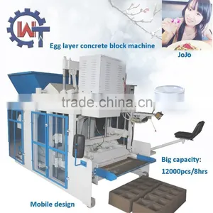 2015 China Block Machinery Newest WT10-15 Movable Concrete Block Machine thumbnail-1