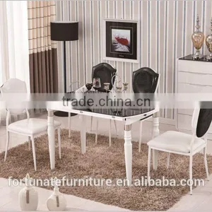 China Manufacture No Folded and Home Furniture General Use MODERN DINING SET thumbnail-2