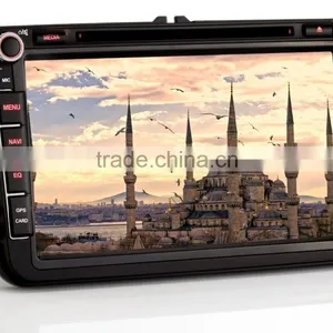 8" HD Car DVD/GPS 3G Mp3 CD Player Radio USB MAP For VW PASSAT Toledo Golf 5 6 SEAT Altea Sharan thumbnail-3