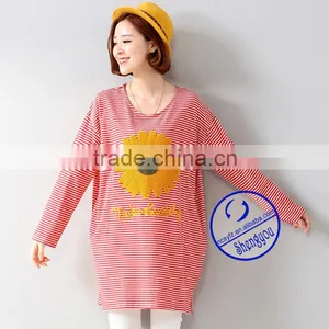 2015 China Supplier Custom Women Long Line Shirt Wholesale thumbnail-2