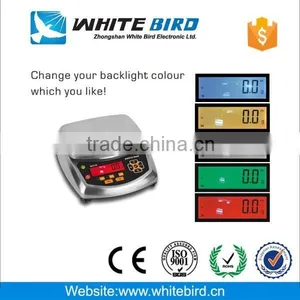 Waterproof Stainless Steel Digital Electronic Industrial Weighing Scale 30kg/0.5g thumbnail-1