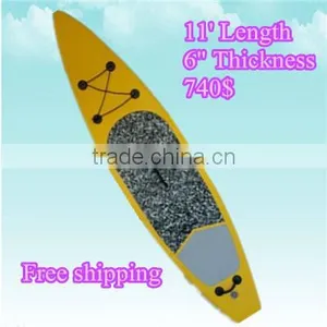 China Factory CE Cheap China 9'6" Inflatable SUP Stand up Paddle Board thumbnail-1
