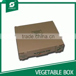 WAX-COATED LARGE SIZE BROWN CORRUGATED CARTONS FOR MOVING FRESH FRUITS AND VEGETABLES thumbnail-2