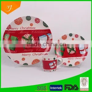 Ceramic Dinner Set, Dinnerware Ceramic, Ceramic Dinnerware With Christmas Design thumbnail-1