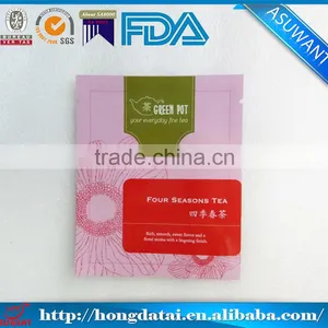 Three Side Seal Mini Paper Bag for Green Tea With Customized Logo Printing Supplier's Choice thumbnail-1
