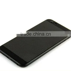 for Iphone 6s Phone Housing for Iphone 6s Gold Logo Carbon Fiber Cover thumbnail-1