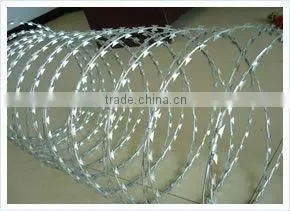 Stainless Steel Razor Wire/concertina Razor Barbed Wire/galvanized Razor Wire thumbnail-1