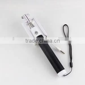 Mini Selfie Stick With 20cm Length Only After Folding, no Need Bluetooth Selfie Stick, Hot Selling Wired Selfie Stick thumbnail-4