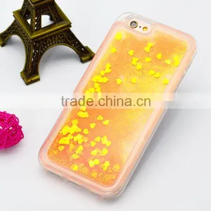 Mobile Phone Case Wholesale Quicksand Glitter Liquid TPU Phone Case For Iphone 6 and 6s thumbnail-1