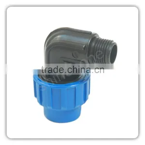 20mm-3/4" Male Elbow Irrigation Compression Fitting thumbnail-1
