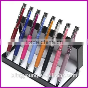 New Design Colorful Acrylic Crystal Gift Pen thumbnail-1