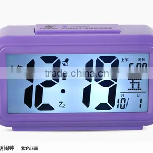 Colorful Case Alarm Clock With Large Number Digital Clock thumbnail-2