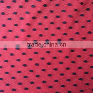 Pin Dot Fine Nylon Mesh Fabric for Clothing thumbnail-1