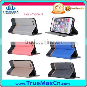 Premium Wallet&card Holder&stand Flip Cover for Iphone 6 6s Leather Phone Case thumbnail-1
