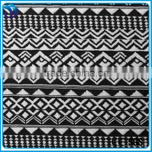 Hot Sell Geometrical Figure Ployester Spandex Fashion Jacquard Fabric thumbnail-3