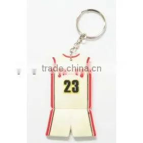 World Cup Promotion T-shirt Shape Keychain Basketball Team Jersey Keychain thumbnail-1