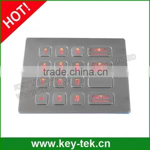Industrial Vandal Proof With Backlight Numeric Keypad thumbnail-5