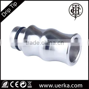 New E Cigarettes 2015 Wholesale Ecig Atomizer Wide Bore Drip Tip With Stainless Steel Material thumbnail-2
