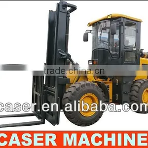 CPCY50 Rough Terrain Forklift With CUMMINS Engine thumbnail-1