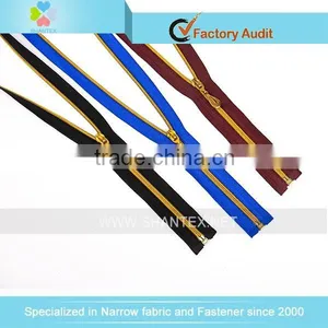 No.5 Golden Nylon Zipper thumbnail-1