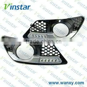 E4 Approved Led Daytime Running Light for Benz W204 AMG LED DRL thumbnail-1