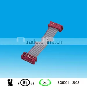 6 Pin Red IDC Connector Flat Cable thumbnail-1