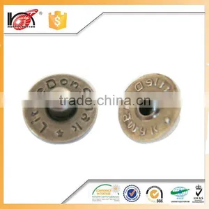 Open Top Shank Button Rivet Buttons for Shoes Clutch Facing and Rivets Clothes Accessories thumbnail-1