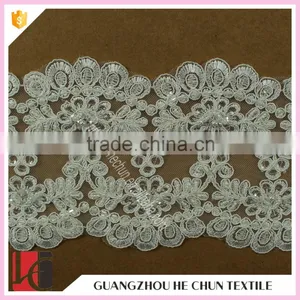 HC-2220-1 Hechun Sewing Sewing Beads Narrow Lace Bridal Trim thumbnail-3