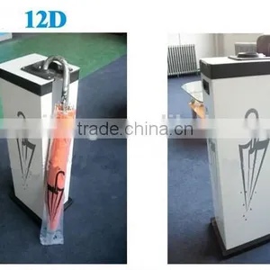 12 Wholesale Single Head Cold Rolled Plate Umbrella Wrapper for Hotel ABS Plastic Umbrella Wrapper thumbnail-3