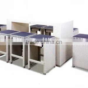 2015 Hot Sell PE Rattan Bar Chair thumbnail-1