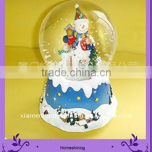 Festival Musical Snowman Waterglobe thumbnail-1