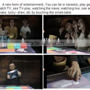 Touch Screen Table Kiosk,touch Table Interactive Wifi Water-proofed Screen 42 Inch HD TFT Intelligent Touch Screen Table thumbnail-1