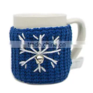 11oz Colorful Ceramic Mug With Sweater thumbnail-1
