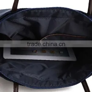 Custom Waterproof NylonTote and Shoulder Portable Large Women Classic Shopping Bag thumbnail-2