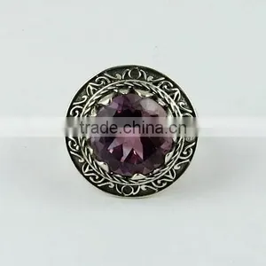 Love Vine !! Amethyst 925 Sterling Silver Ring, Handmade Silver Jewelry, Indian Silver Jewelry Supplier thumbnail-2