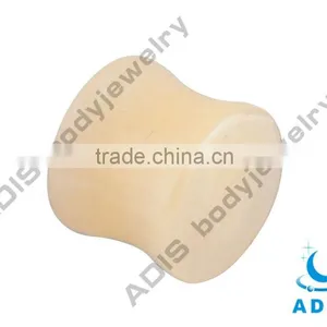 Fashion Piercing Jewelry Wholesale Natural Stone Flesh Tunnel Plug thumbnail-6