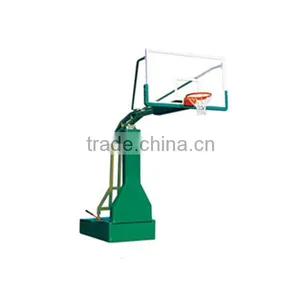 Competition Sports Equipment Manual Hydraulic Basketball Stand thumbnail-1