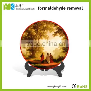 Elegant Artificial Arts Crafts Religious Plate for Home Furnishing thumbnail-1